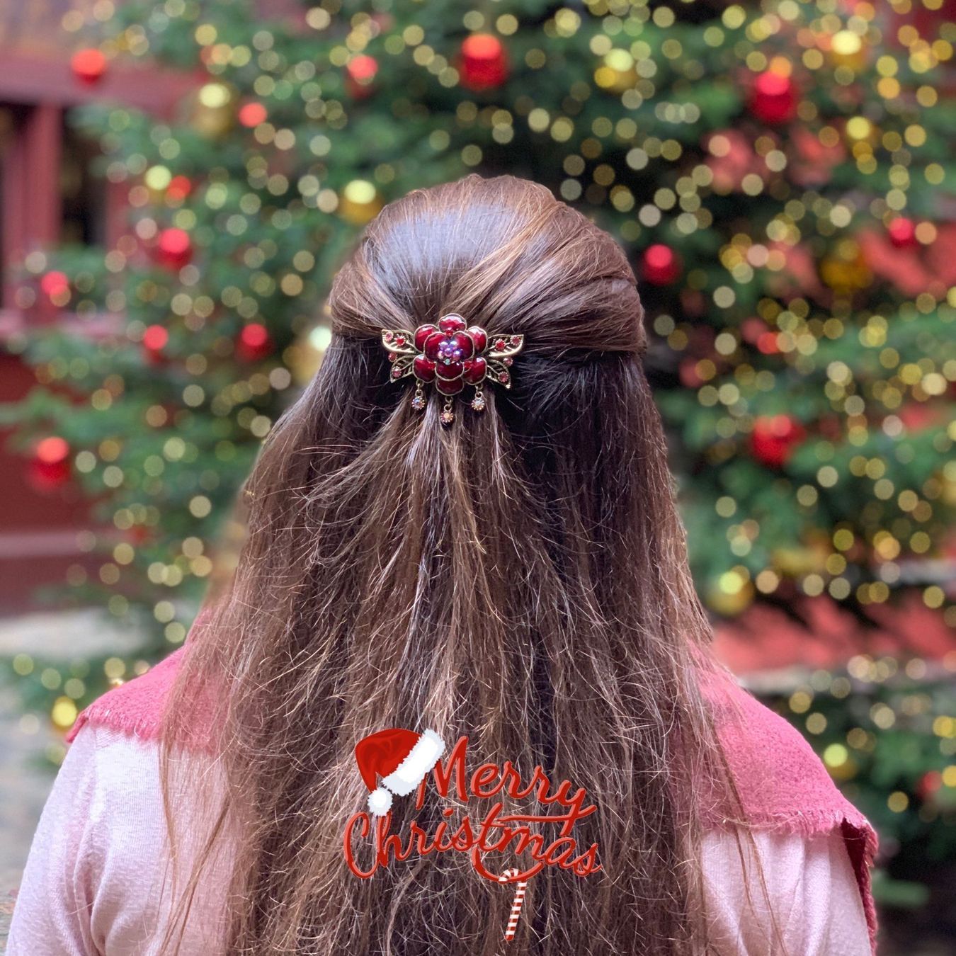 Accessori per capelli: Red Flower :: Hairclip – Nuovo (secondo la descrizione) da Horgen venduto da missistore 1