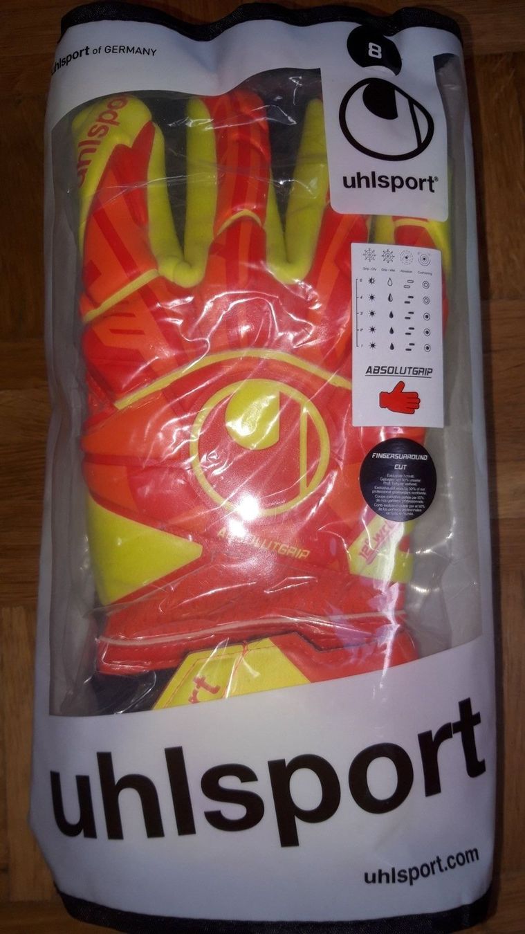 Guanti & manicotti: Uhlsport Dynamic Impulse Absolutgrip (8) – Nuovo e nell'imballaggio originale da Chambésy venduto da gk_specialist 5