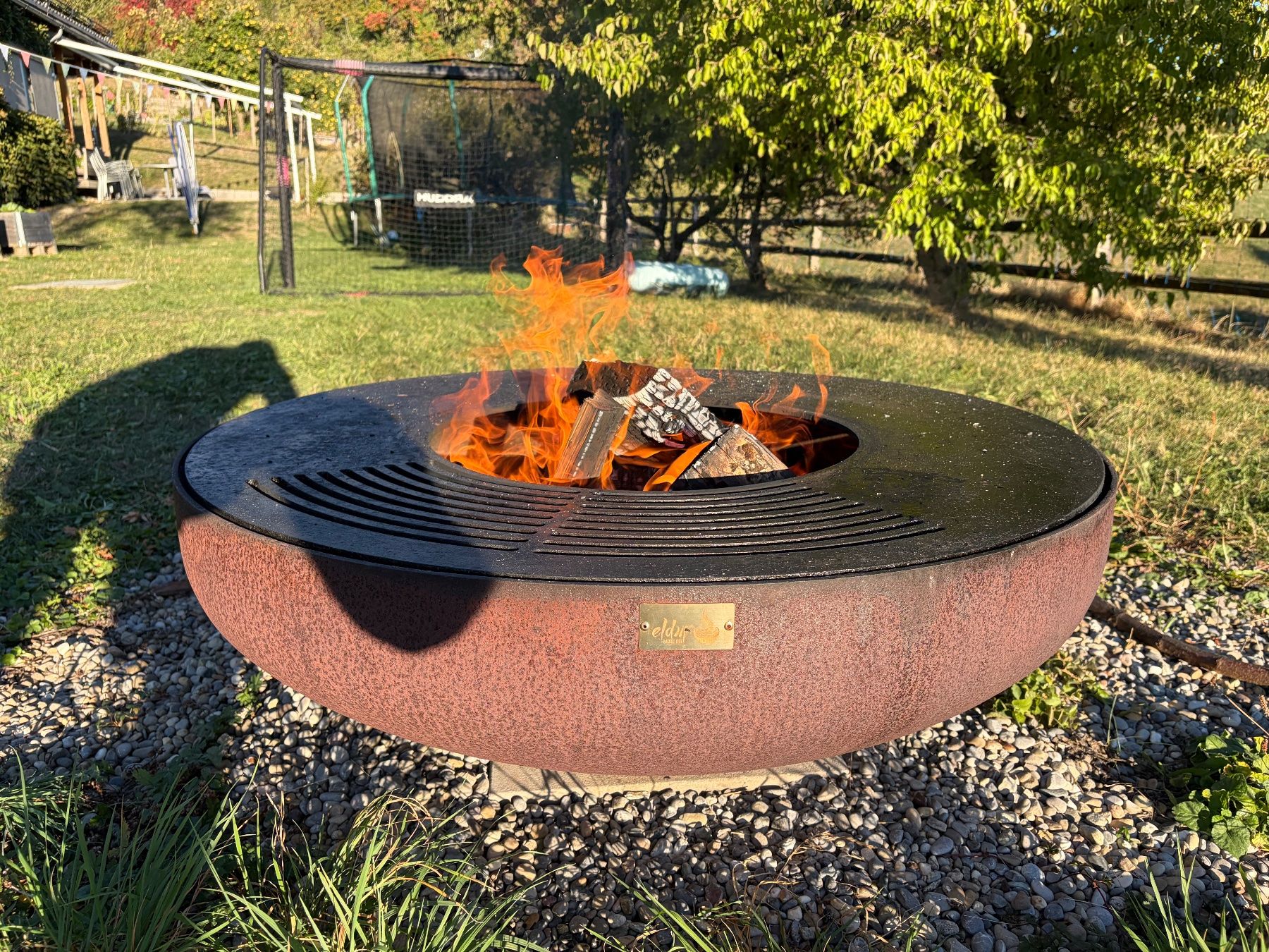 Cheminée d'extérieur: Eldur Garden Fire Basic 100 – D'occasion à Schmidrüti par chr_7b2p 1