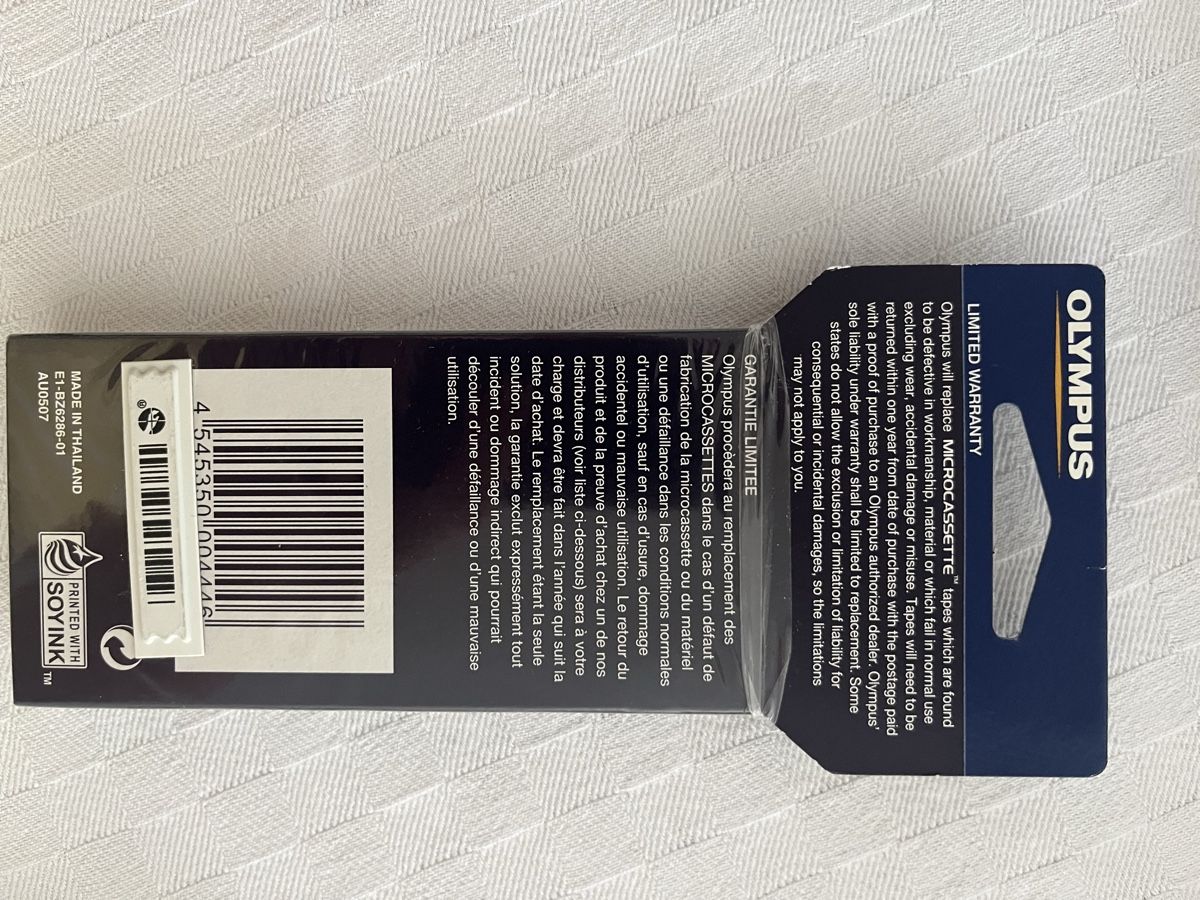 Olympus Registratori: Olympus Pearlcode Microcassette Recorder  – Usato da Herisau venduto da SoBe92 2
