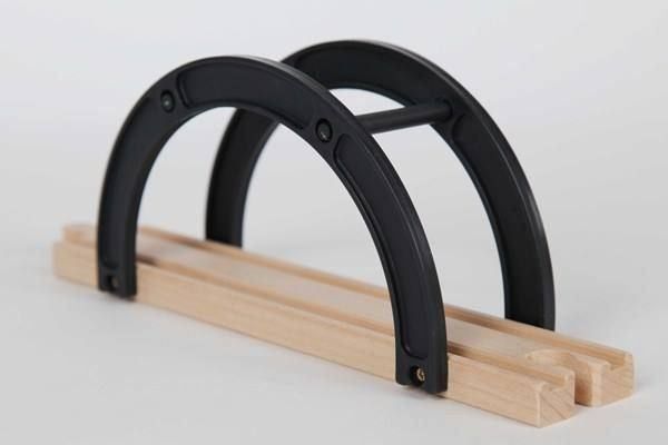 Brio Giocattoli: Holzeisenbahn „Bogenbrücke schwarz" – Nuovo e nell'imballaggio originale da Malters venduto da leif 2