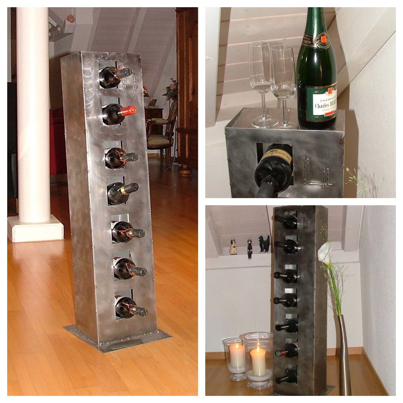 Etagères & Armoires à vins: Weinregal Weinständer "Wine Tower" – D'occasion à Hohentannen par kudulibi 1
