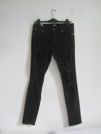 JACK & JONES - Skinny Jeans schwarz 32
