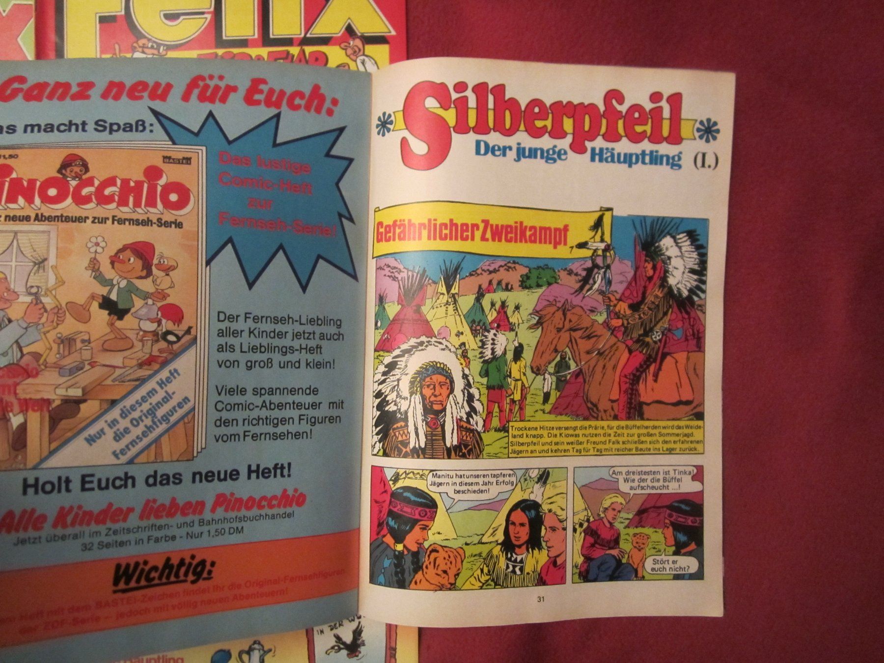 Comics: 10x "Felix mit Flipflap"SILBERPFEIL Hefte BASTEI Comics – Gebraucht aus Volketswil von nemo2000 3