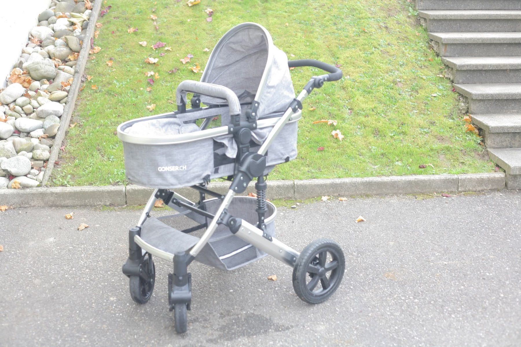 Gonser Poussette: Kombi Kinderwagen – D'occasion à Zwillikon par Lari2.0