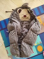 Kuscheliger Winterfusssack Bär Gr. 50/56