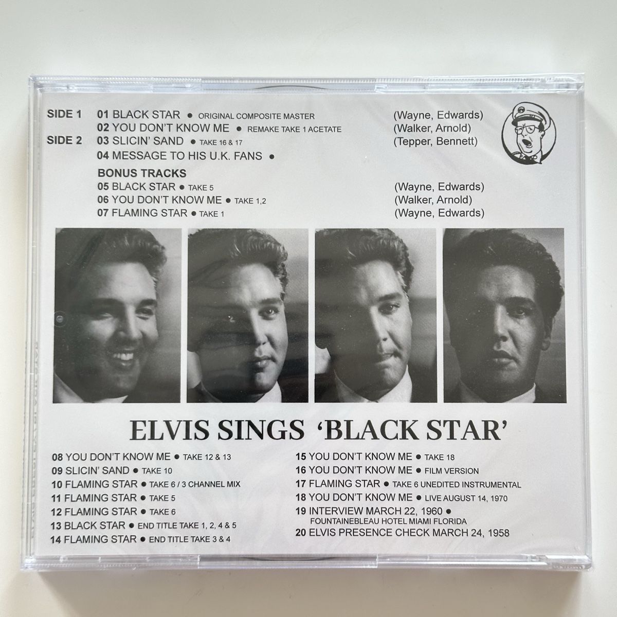 CD: Elvis - CD - Black Star – Nuovo e nell'imballaggio originale da Etzwilen venduto da presley3577 1