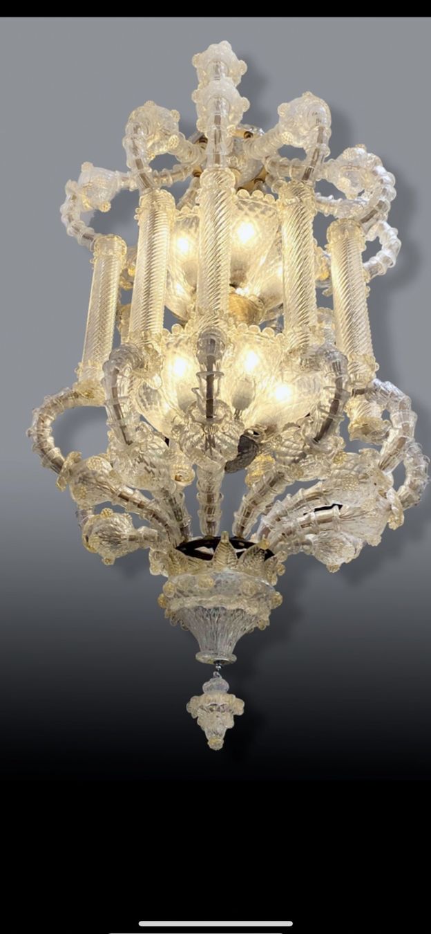 Murano Lampade: Murano Leuchter – Usato da Rudolfstetten venduto da Laramalna