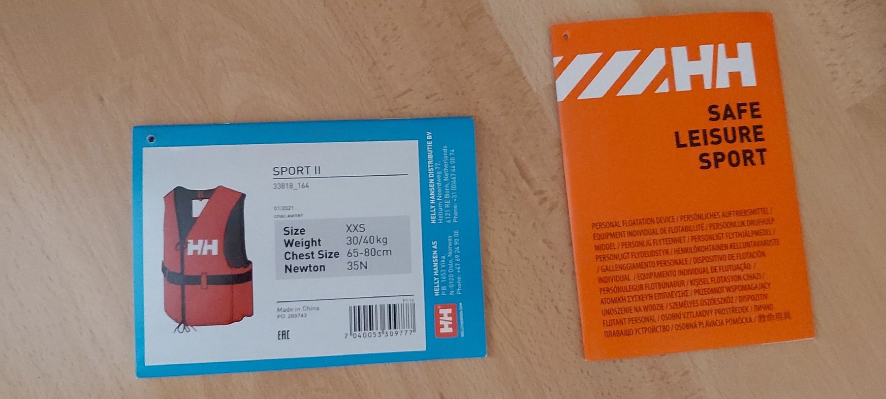 Helly Hansen Giubbotti di salvataggio: Schwimmweste aus 1. Hand Helly Hansen – Usato da Zeiningen venduto da Efifi 2