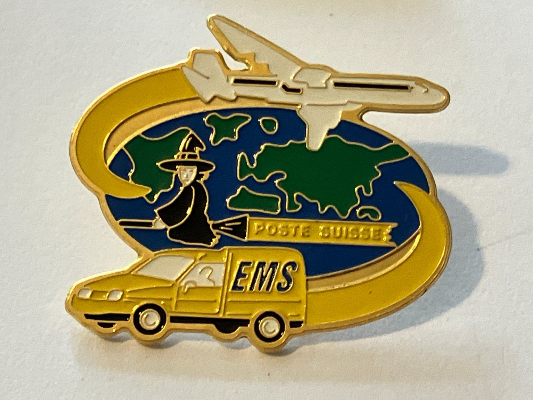 Plaquettes & Badges: 1 Pin Poste Suisse EMS – D'occasion à Basel par djwwpp