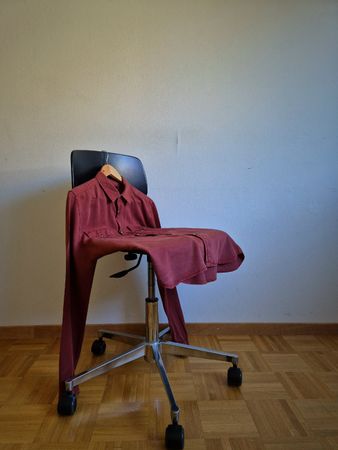 Chemise The Kooples rouge lyocell coupe ajustée M homme