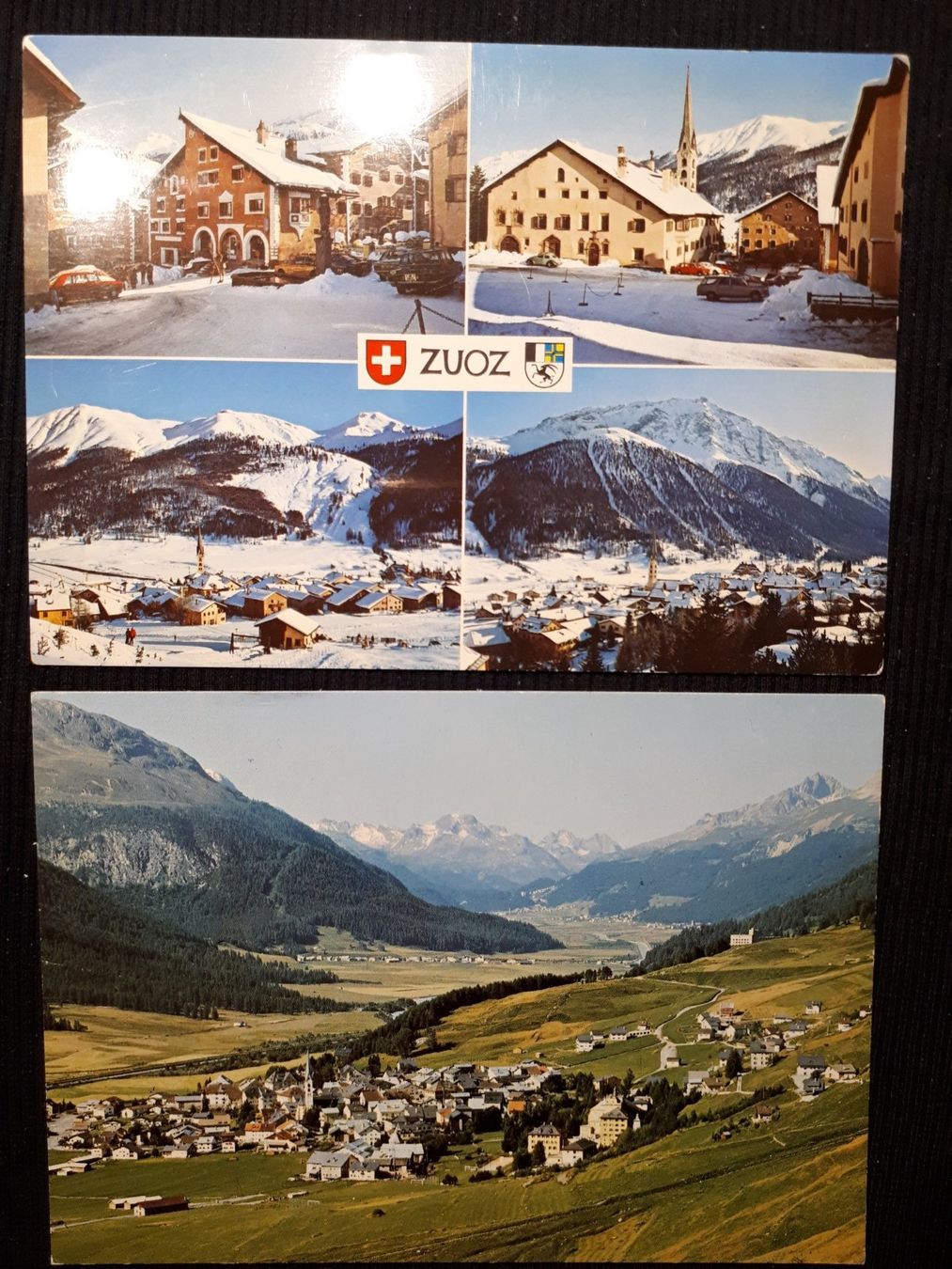 Cartes postales: 2 AK ZUOZ – D'occasion à Ponto Valentino par giorgia06