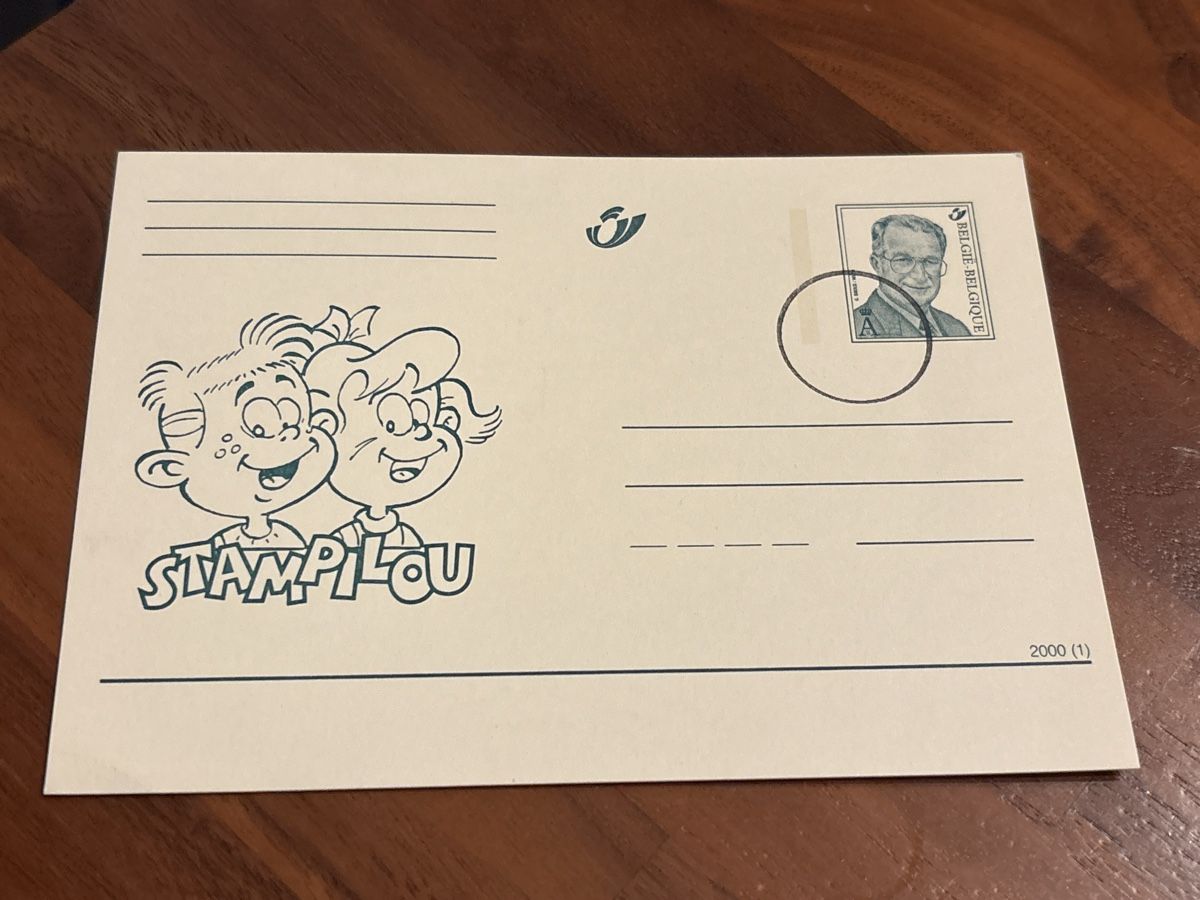 Tutti i francobolli: Belgien Stampilou Karte – Nuovo e nell'imballaggio originale da Zürich venduto da engebrunau