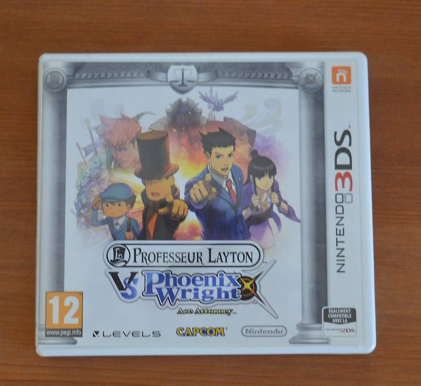 Jeux: Professeur Layton VS Phoenix Wrights – D'occasion à Sion par Alvaten