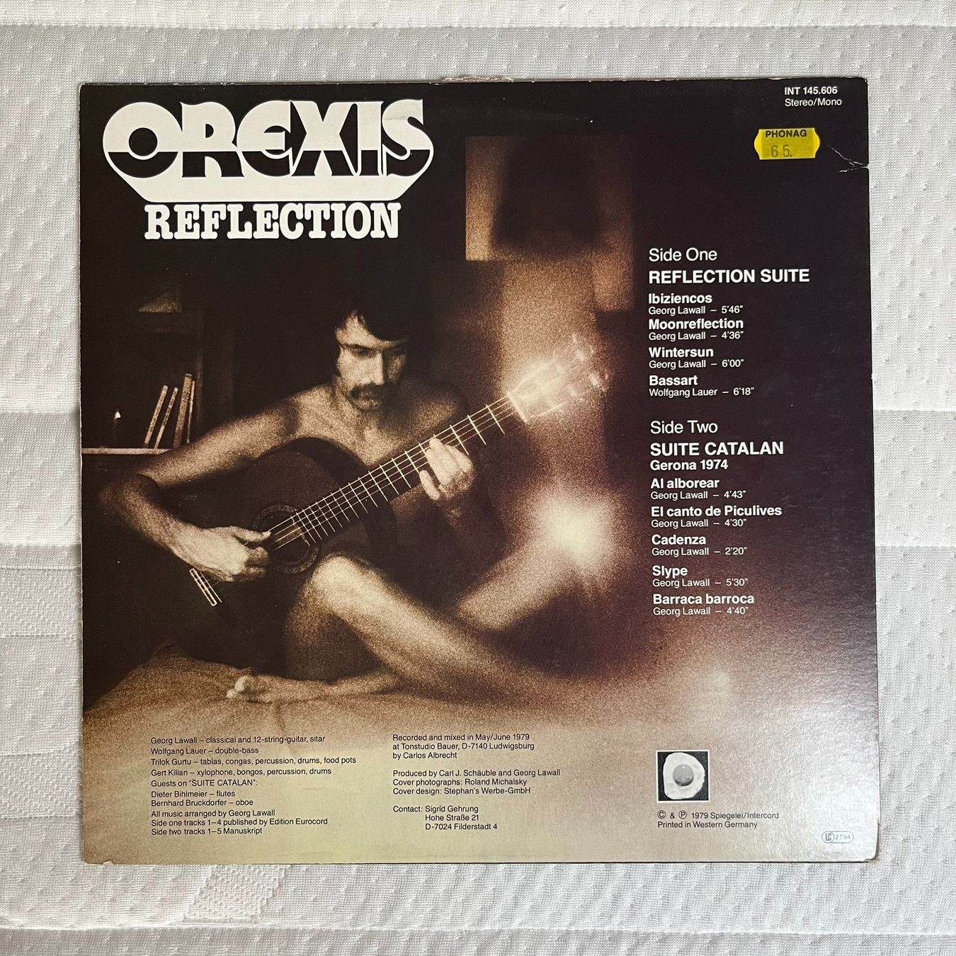 Vinyles: Orexis – Reflection vinyl LP 1979 German pressing jazz – D'occasion à Effretikon par ChrisLamberger 1