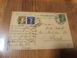Postkarten Ganzsache Vevey