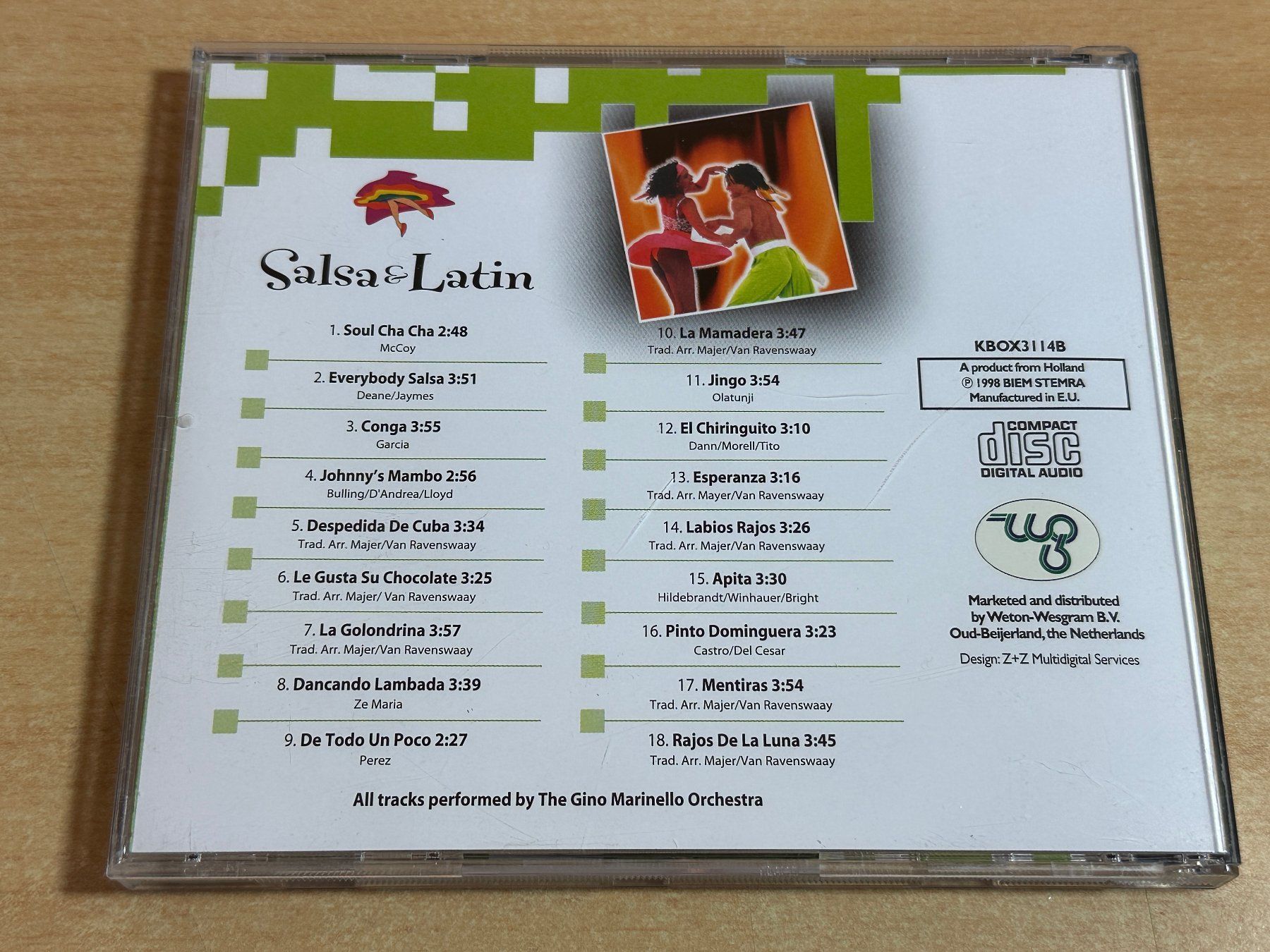 CD: Various – Salsa & Latin - 3 CD – Usato da Rikon im Tösstal venduto da Alpenmutz 3
