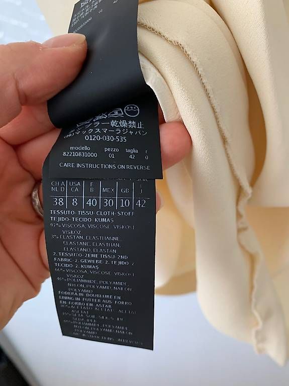Max Mara Vestiti: Max Mara Kleid GR 38 – Nuovo (secondo la descrizione) da Zürich venduto da florianhackaj 3