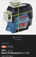 Laser multi-ligne Bosch GLL3-80