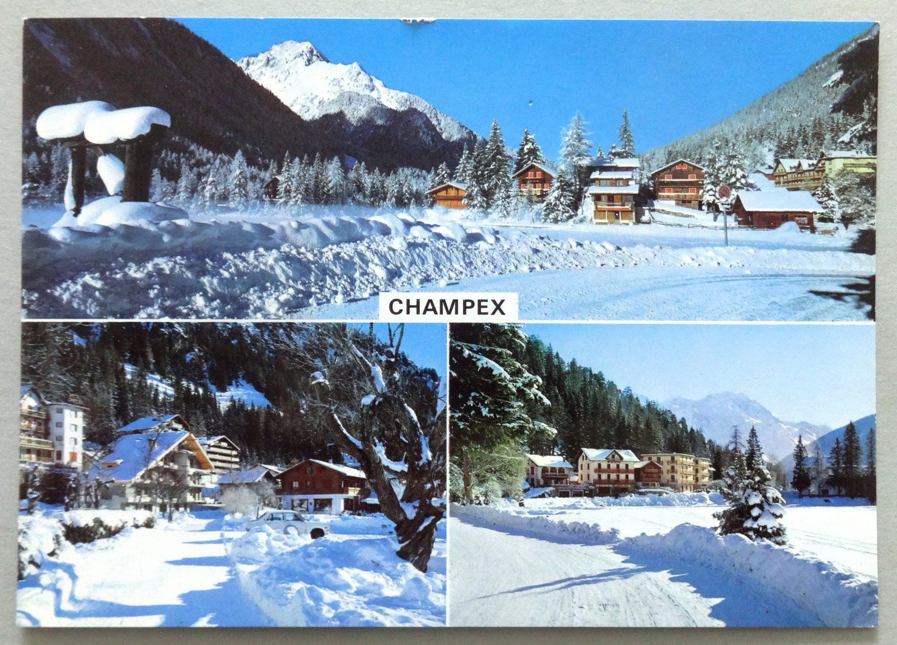 Ansichtskarten: Station de Champex – Gebraucht aus Fétigny von Billy2miny