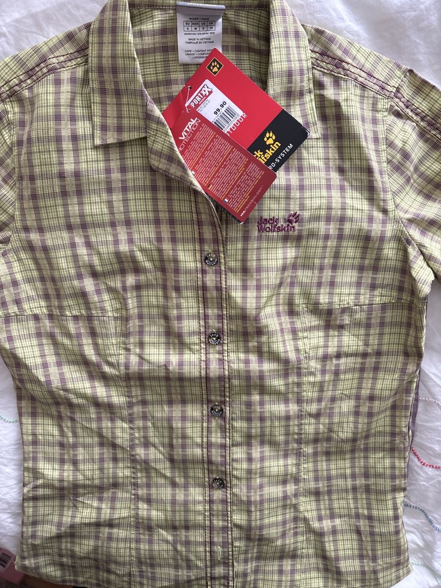 Jack Wolfskin Chemisiers: Neu! Jack Wolfskin Wanderbluse – Neuf avec emballage d'origine à Jona par cosa03 2