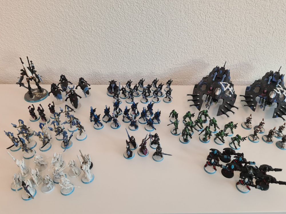 Aeldari Warp Spiders – Nuove Sculture, Eldar Warhammer 40K, Su Sprue Con Basi