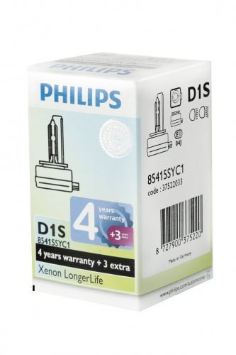Philips D2S White Vision Xenon Brenner 85122WHVC1