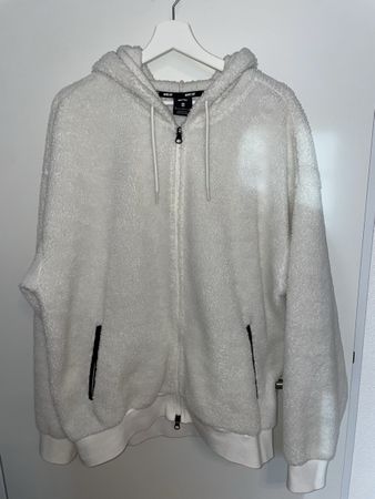 Nike SB Teddyfelljacke Winterjacke weiss XL