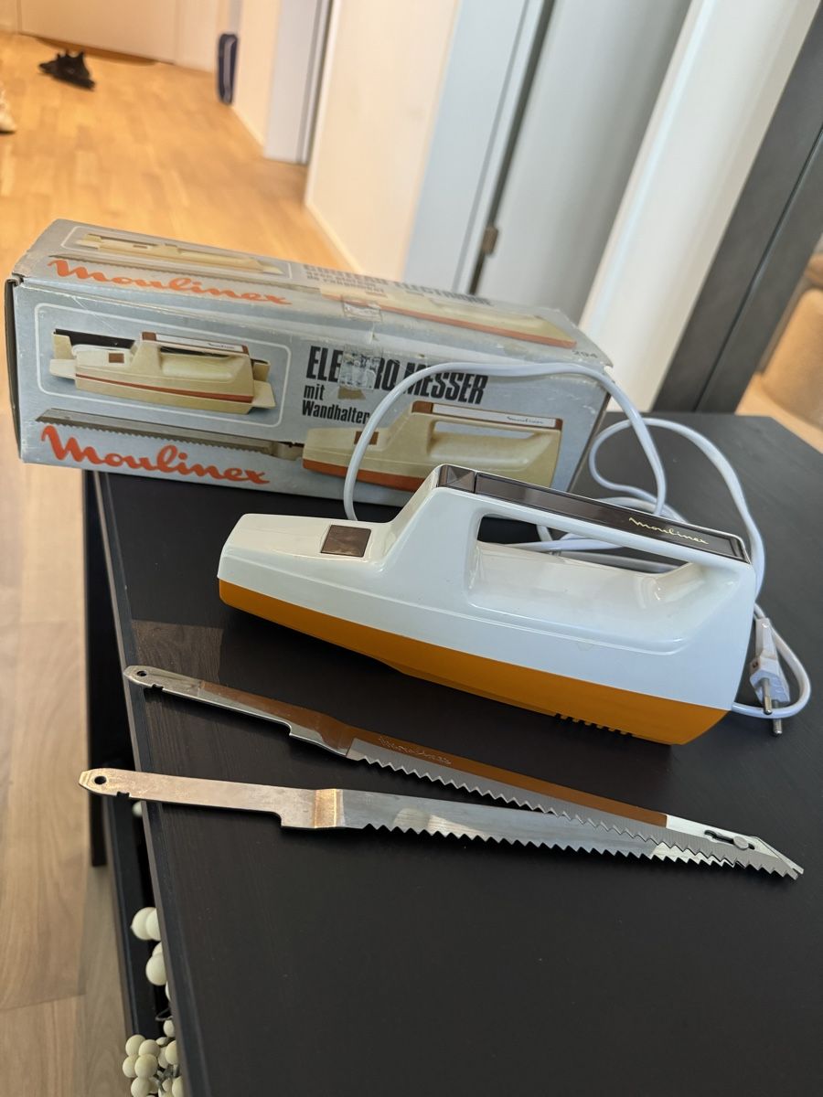 Moulinex Küchengeräte: Couteau electique Moulinex – Neu (gemäss Beschreibung) aus Birmensdorf ZH von vic_mv7m