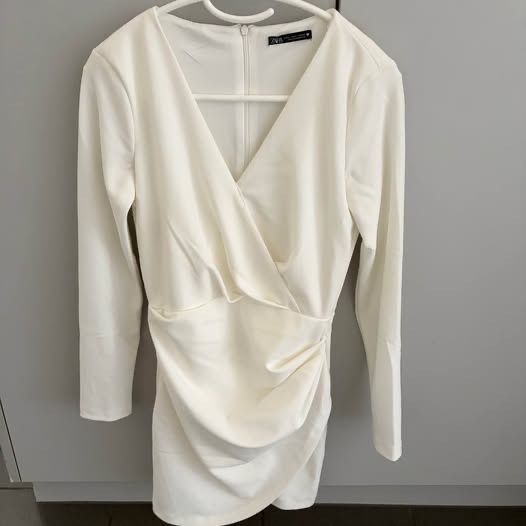 Zara Vestiti: Mini-robe blanche Zara – Nuovo (secondo la descrizione) da Dompierre FR venduto da Laetitia1999