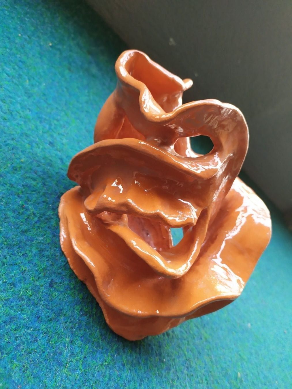 Skulpturen & Statuen: ART BRUT VASE "FRATZ-MANN", Ton+Glasur – Neu (gemäss Beschreibung) aus Aarau von Unikumlis_ArtBrut 7