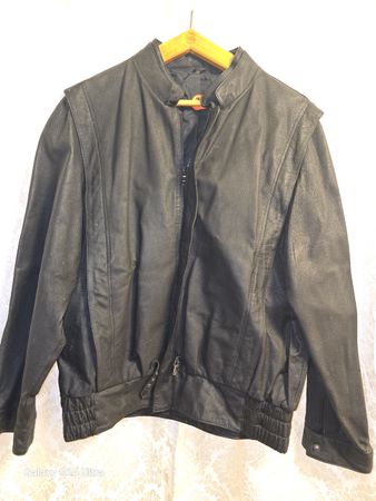 Schweizer Marcon Vintage Nappa- Lederjacke, Grösse 50