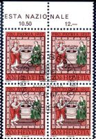 1967 PRO PATRIA 20+10 RP 4ERBLOCK AUSGABETAG -Y117