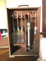Ancien appareil de Hempel analyse de gaz Herrmann Moritz IXX