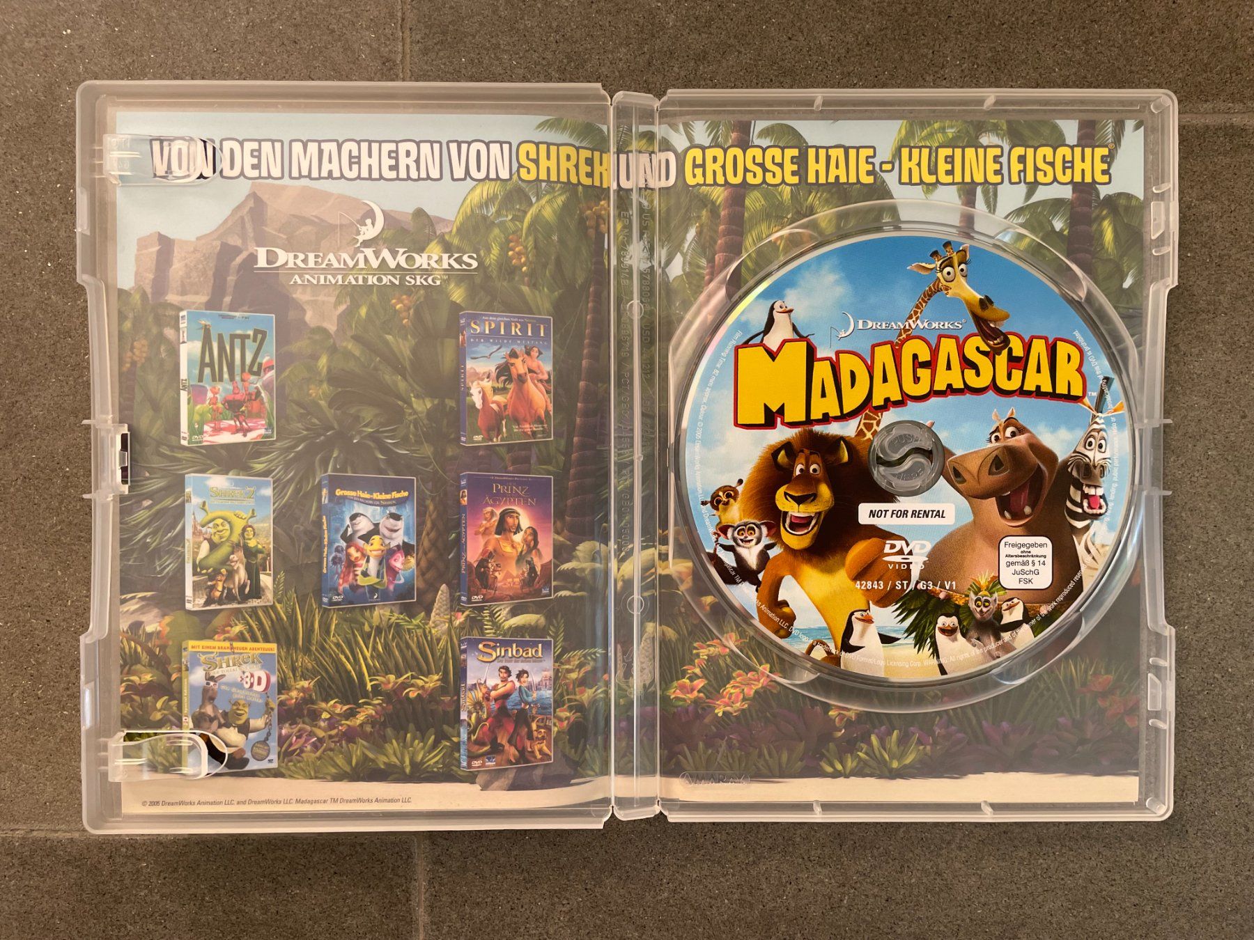 Tutti i DVDs: DVD Madagascar, Dream Works – Usato da Zofingen venduto da angito 3