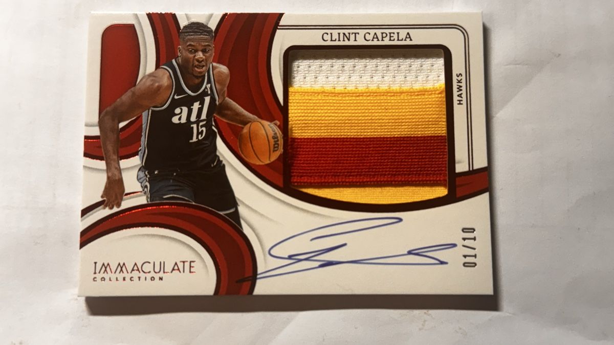 Panini Carte collezionabili: 2024 Panini Immaculate Clint Capela Oncard PatchAuto/ 10 – Nuovo (secondo la descrizione) da Baar venduto da sp7ni