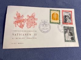 Briefmarken Abschluss des 2. Vatikanischen  Konzils