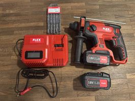 FLEX Akkuschlagbohrmaschine 18V, 5Ah Set !NEU!
