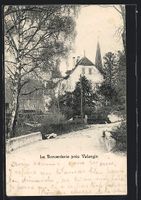 AK Valangin, La Borcarderie, 1907