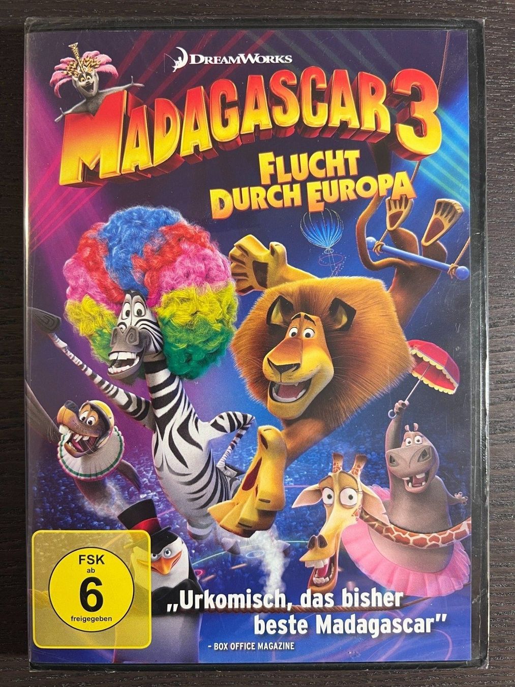 Tutti i DVDs: Madagascar 3 – Nuovo e nell'imballaggio originale da Zürich venduto da FilmFreunde