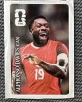 Panini Coca Cola Sticker Alphonso Davies neu