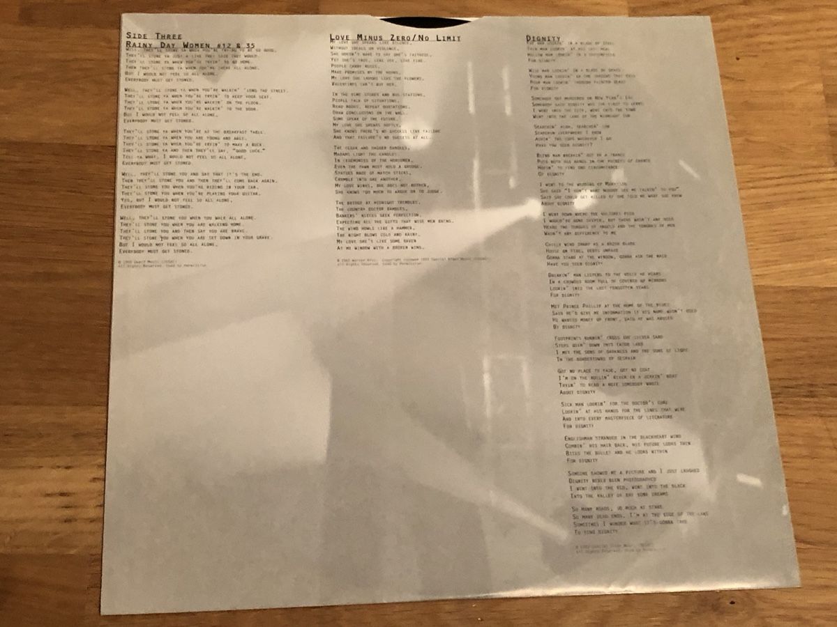Dischi in vinile: Bob Dylan. 1995 Doppelalbum. UNPLUGGED – Usato da Faulensee venduto da Mizuno06 4