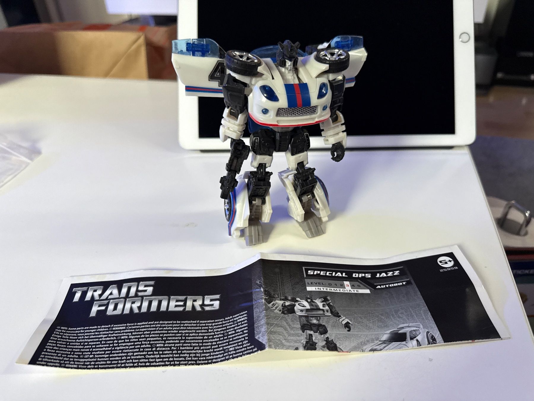 Hasbro Giocattoli: Transformers Jazz, Special Ops, Level 3, Hasbro – Usato da Allschwil venduto da meeresperle
