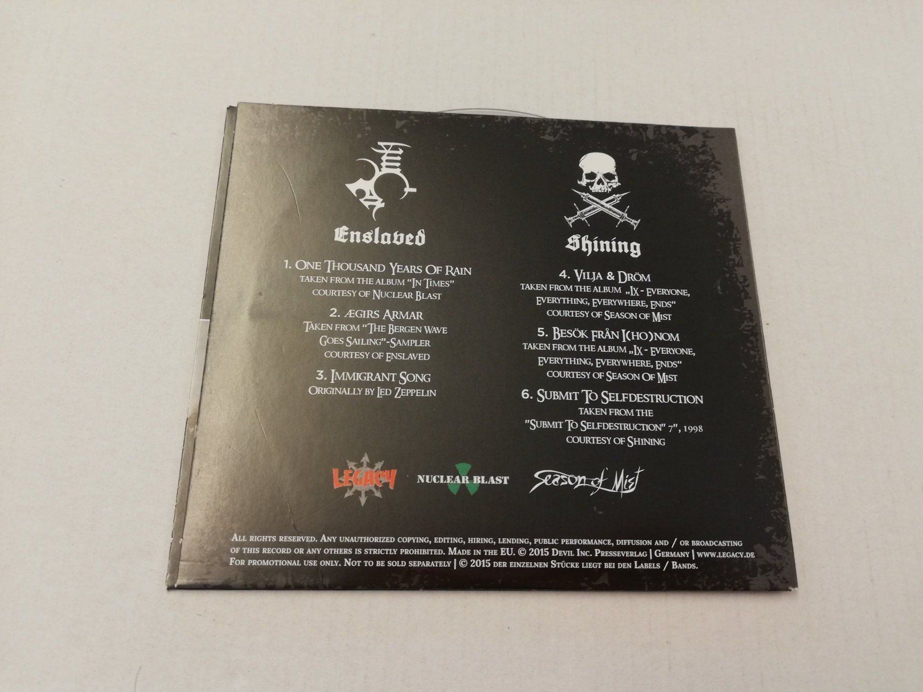 CD: ENSLAVED - SHINING ON THE ENSLAVED – Usato da Bern venduto da Vinylsound.ch 1