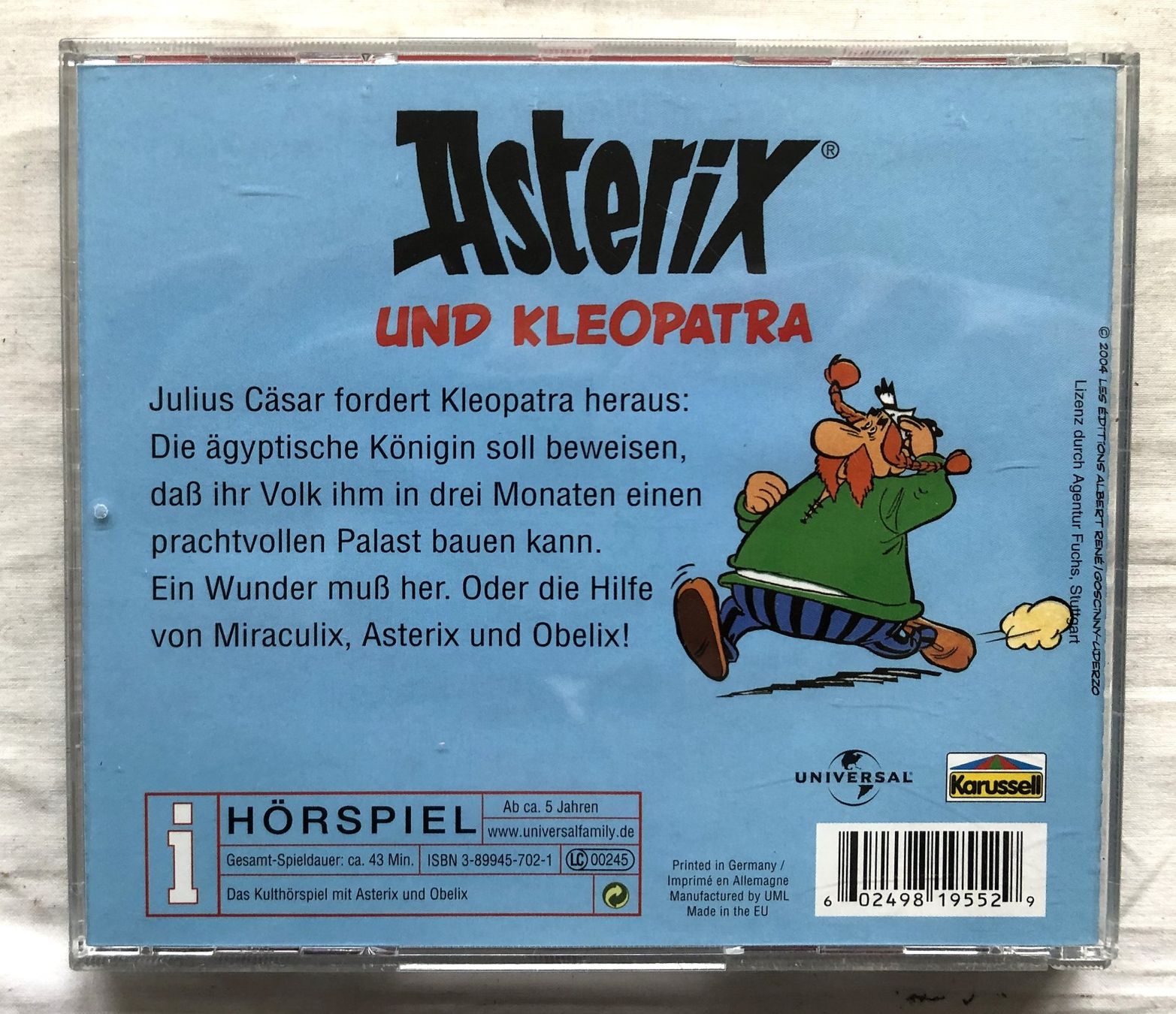 CD: Asterix & Kleopatra - Hörspiel - CD – Usato da Schaffhausen venduto da durruti 2