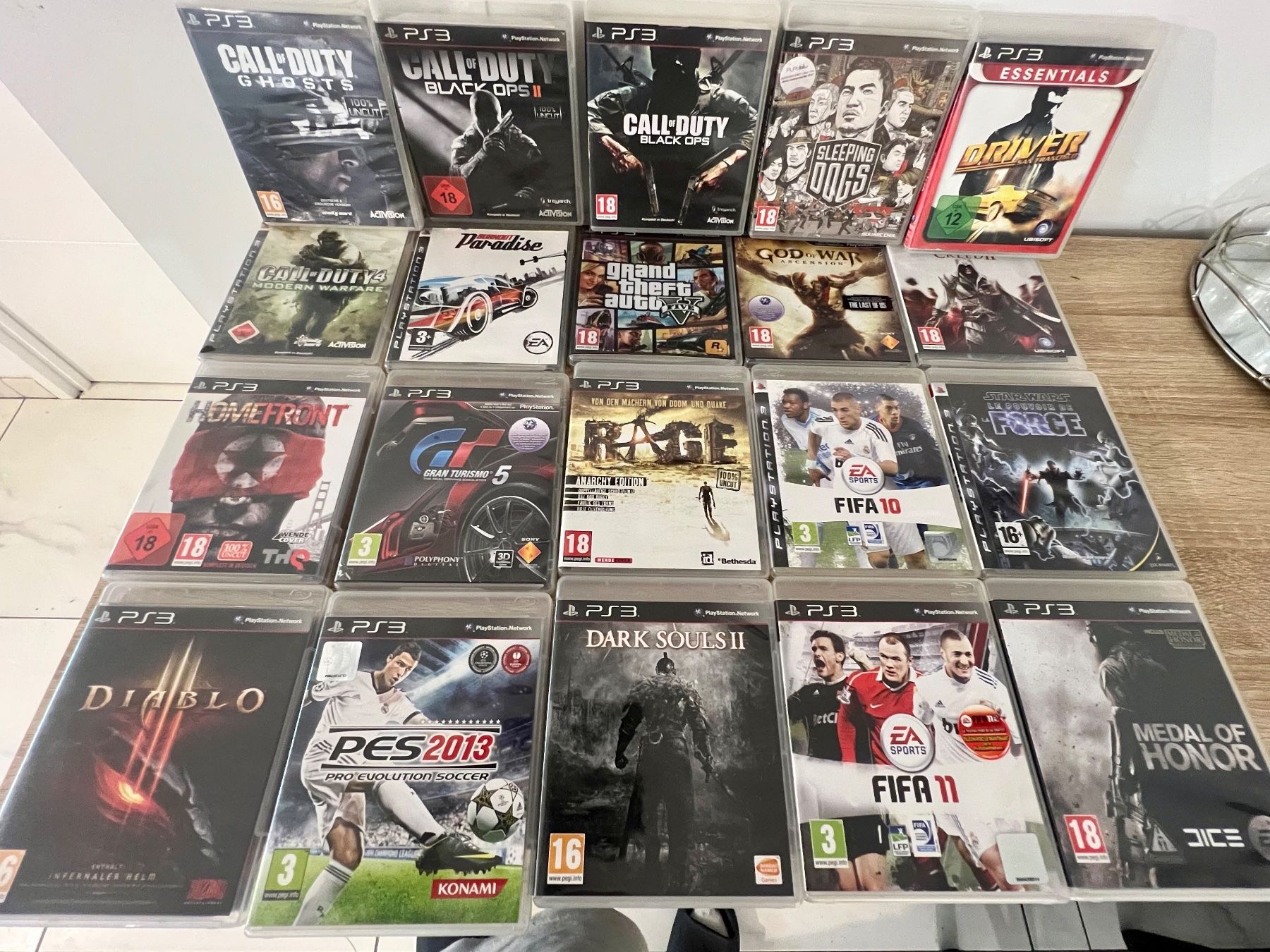 Giochi: 20 PS3 Games / Spiele – Usato da Zürich venduto da T.E.B 5