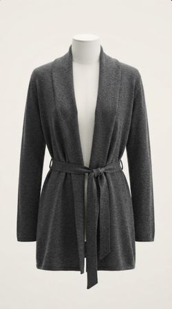 Strickjacke Zara Gr S Dunkelgrau