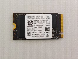 Western Digital PC NVMe SSD 256GB M.2 PCIe Gen4