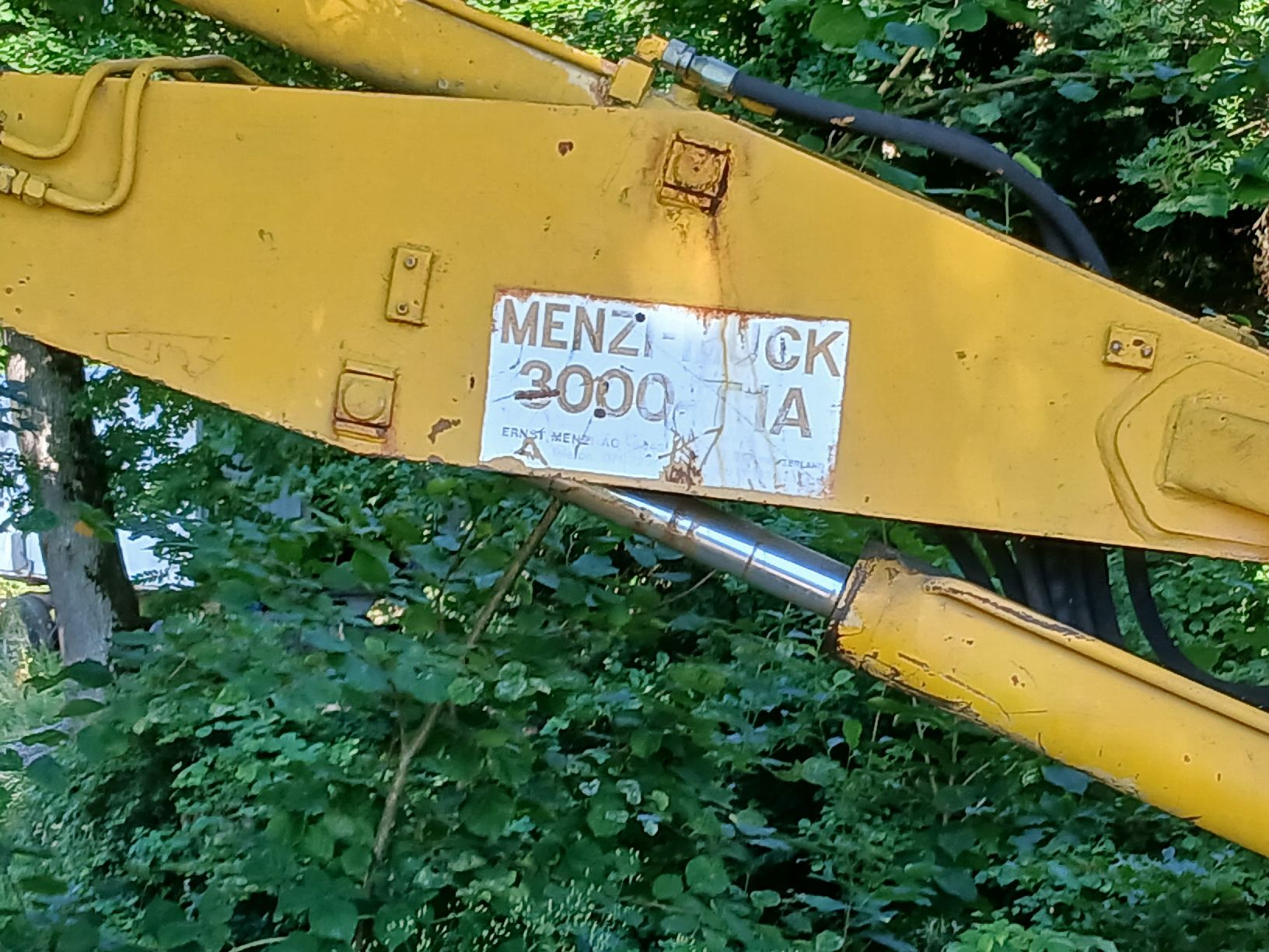 Menzi Muck Excavateurs: Bagger Menzi Muck 3000 – Défectueux à Gibswil par Ocram012 2