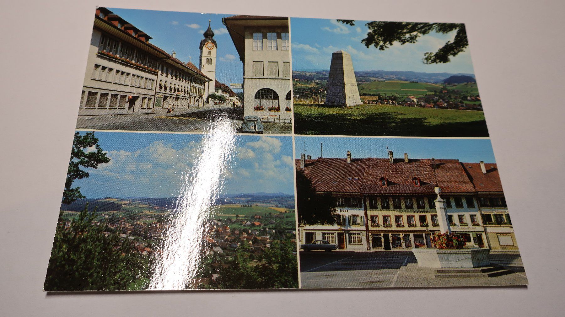 Cartoline postali: Huttwil im Emmental Multivues – Usato da Cormoret venduto da Pascalll2001 1